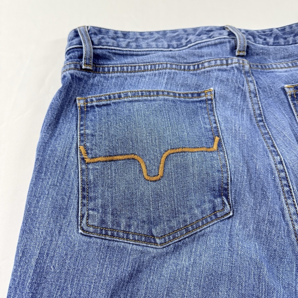 Kimes‎ Ranch Jennifer Jeans Womens 12/32 Super Flare Leg High Rise Mid Wash USA - Picture 13 of 14